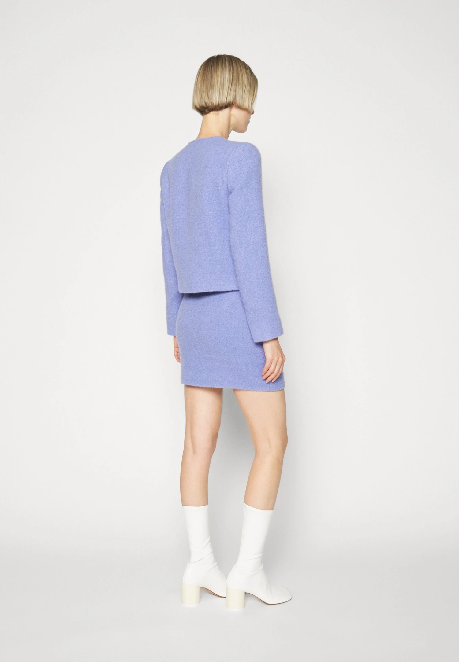 Designers Remix Alaska Short- Mini Skirt - Lilac 6 Designers Remix Alaska Short- Mini Skirt - Lilac - Image 4