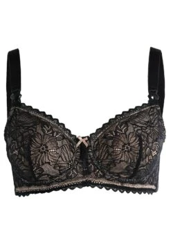 Cache Coeur Iris Wire-Free Breastfeeding - Balconette Bra - Black -Pieces Shop 6ac7d0b2950c4399b0c83cdb48f68205