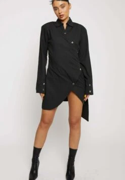 Asymmetric - Shirt Dress -Pieces Shop 6b1ffef7f05e4dd687c50151b0df58ee