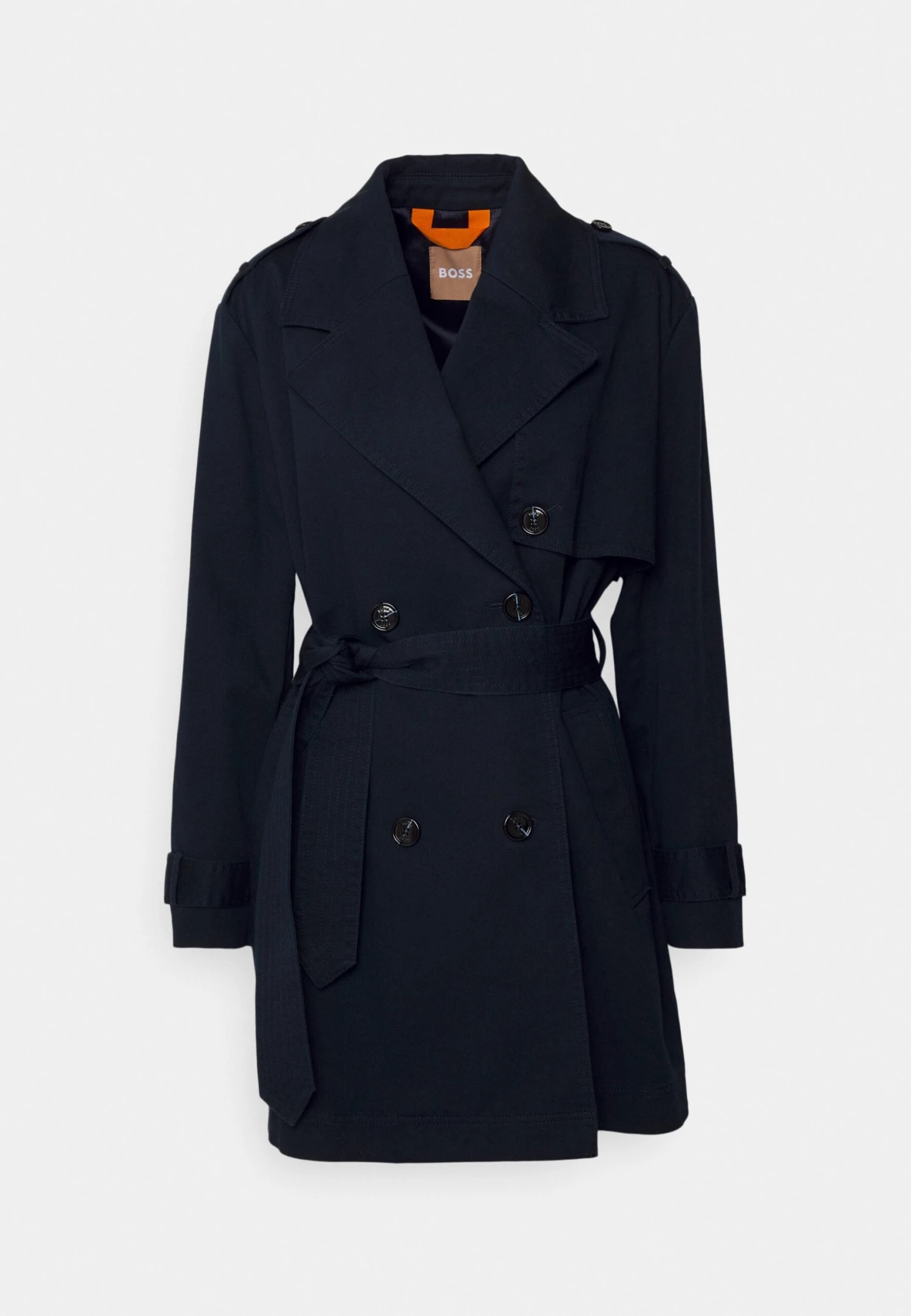 Boss Crinzy - Trenchcoat - Dark Blue 8 Boss Crinzy - Trenchcoat - Dark Blue - Image 6
