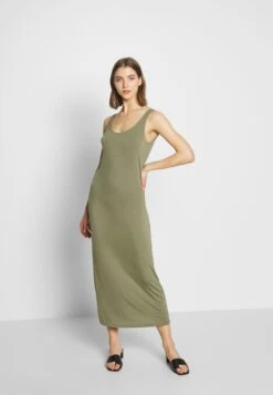 Pieces Pckalli- Jersey Dress - Deep Lichen Green -Pieces Shop 6f351b1422194e829829c0dd9670bb70