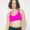 GOOD AMERICAN Compression Zip Up Bra - Bustier - Pink