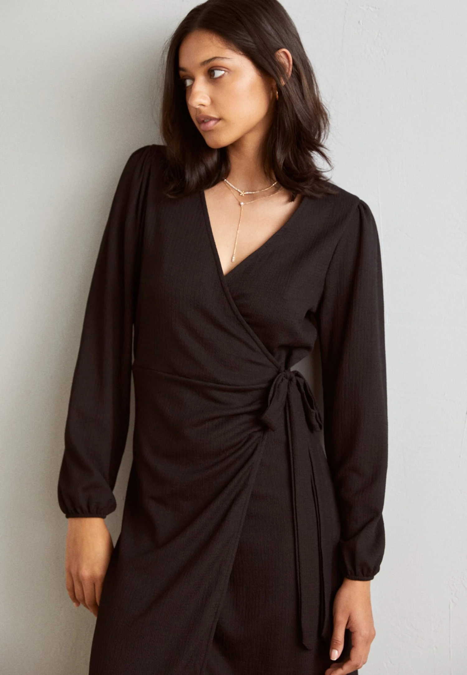 ONLY Onlmerle Wrap Midi Dress - Day Dress 3 ONLY Onlmerle Wrap Midi Dress - Day Dress