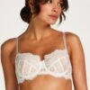 Hunkemöller Chlo Pd - Underwired Bra - White -Pieces Shop 76be9d7b4b744424976a3c2a778778a9
