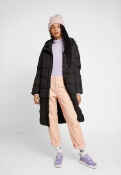 ONLY Onlcammie Long Quilted Coat - Winter Coat - Black -Pieces Shop 7b5decc9d9b54d00bcc753b0257f29f4