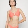 Hunkemöller Peachy Crop - Bikini Top - Orange -Pieces Shop 7c06adc3dec347c5b71eb5083ba75565