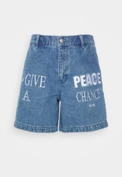 Obey Clothing Isabel - Denim Shorts - Light Indigo -Pieces Shop 7cabd8010bd340649578ae06a4dd5dab