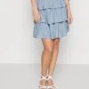 Vikawa New Short Layered Skirt - A-Line Skirt - Kentucky Blue
