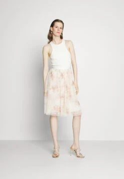 Needle & Thread Trailing Blooms Midi Skirt - A-Line Skirt - Moonshine -Pieces Shop 88f66ea4e72a456a8a7ca33fe0d4af1e