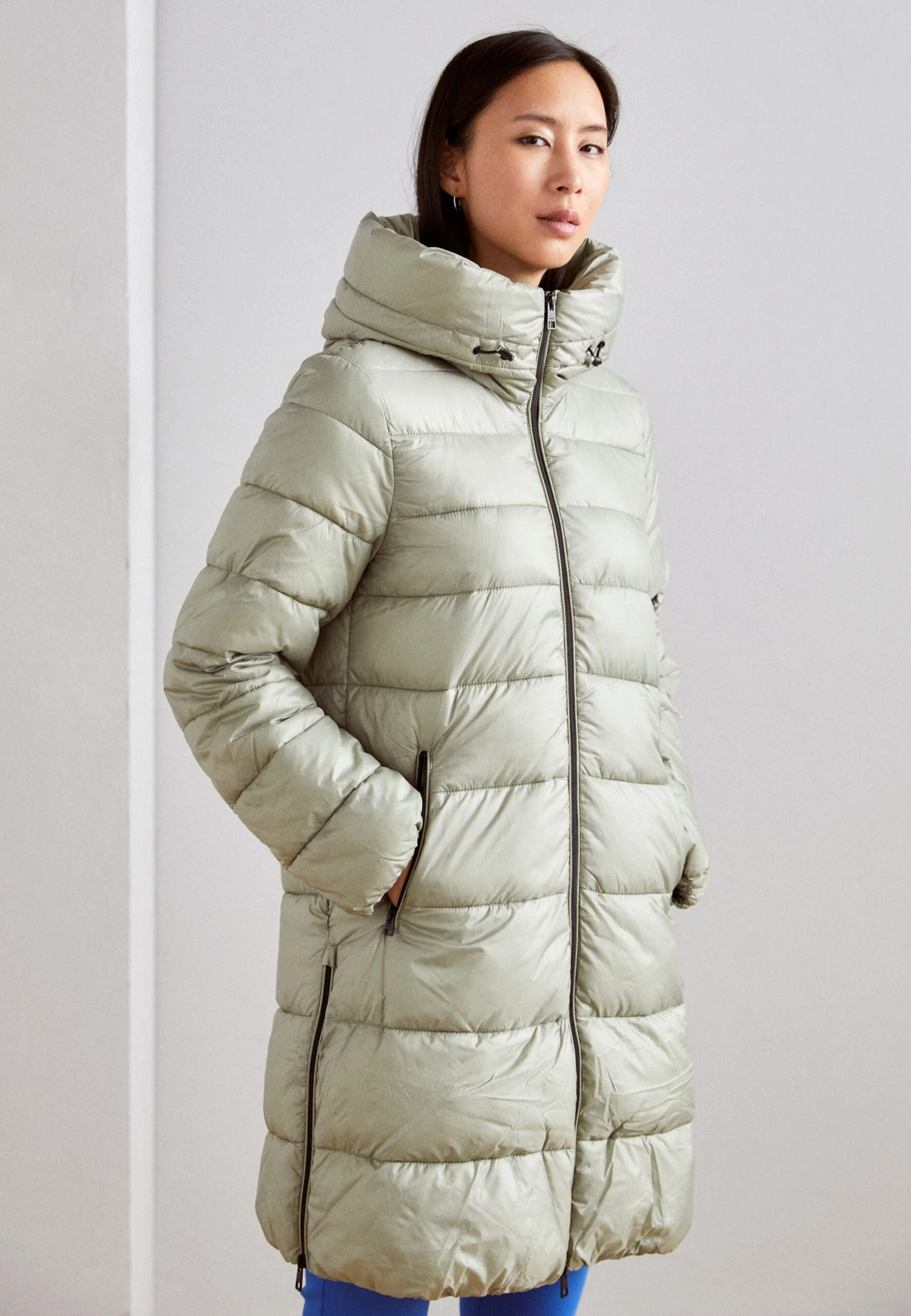 ESPRIT Coat - Winter Coat - Dusty Green 3 ESPRIT Coat - Winter Coat - Dusty Green