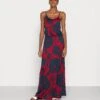 Vila Vikami- Maxi Dress - Navy Flower