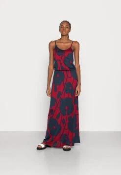 Vila Vikami- Maxi Dress - Navy Flower