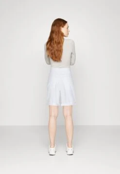 Marc O'Polo Woven 5 Pocket High Waist Relaxed Fit Mid Length Turn - Shorts - White -Pieces Shop 9282012f528e48928c4757f67959a622