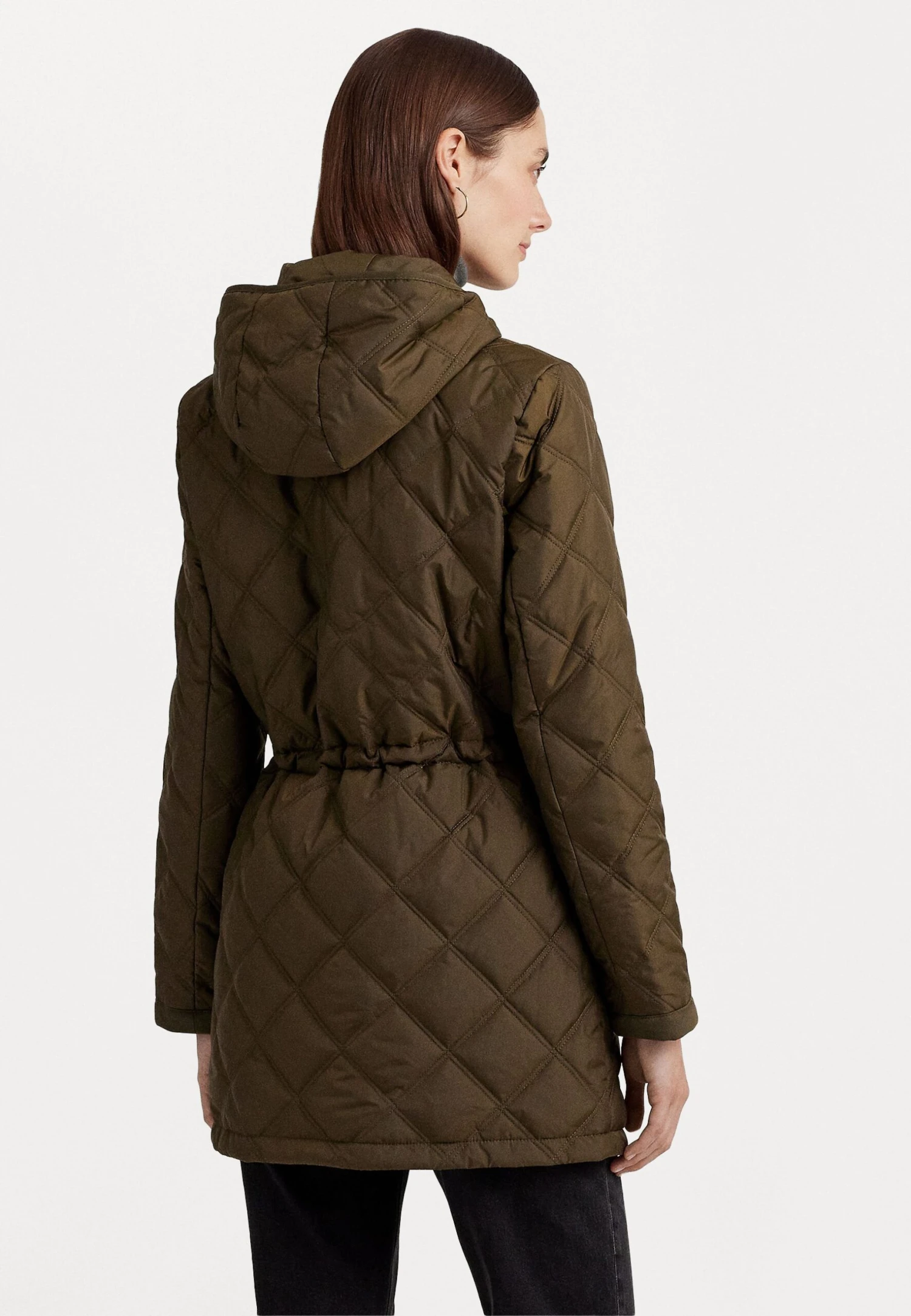 Insulated Coat - Short Coat - Botanic Green 5 Insulated Coat - Short Coat - Botanic Green - Image 3