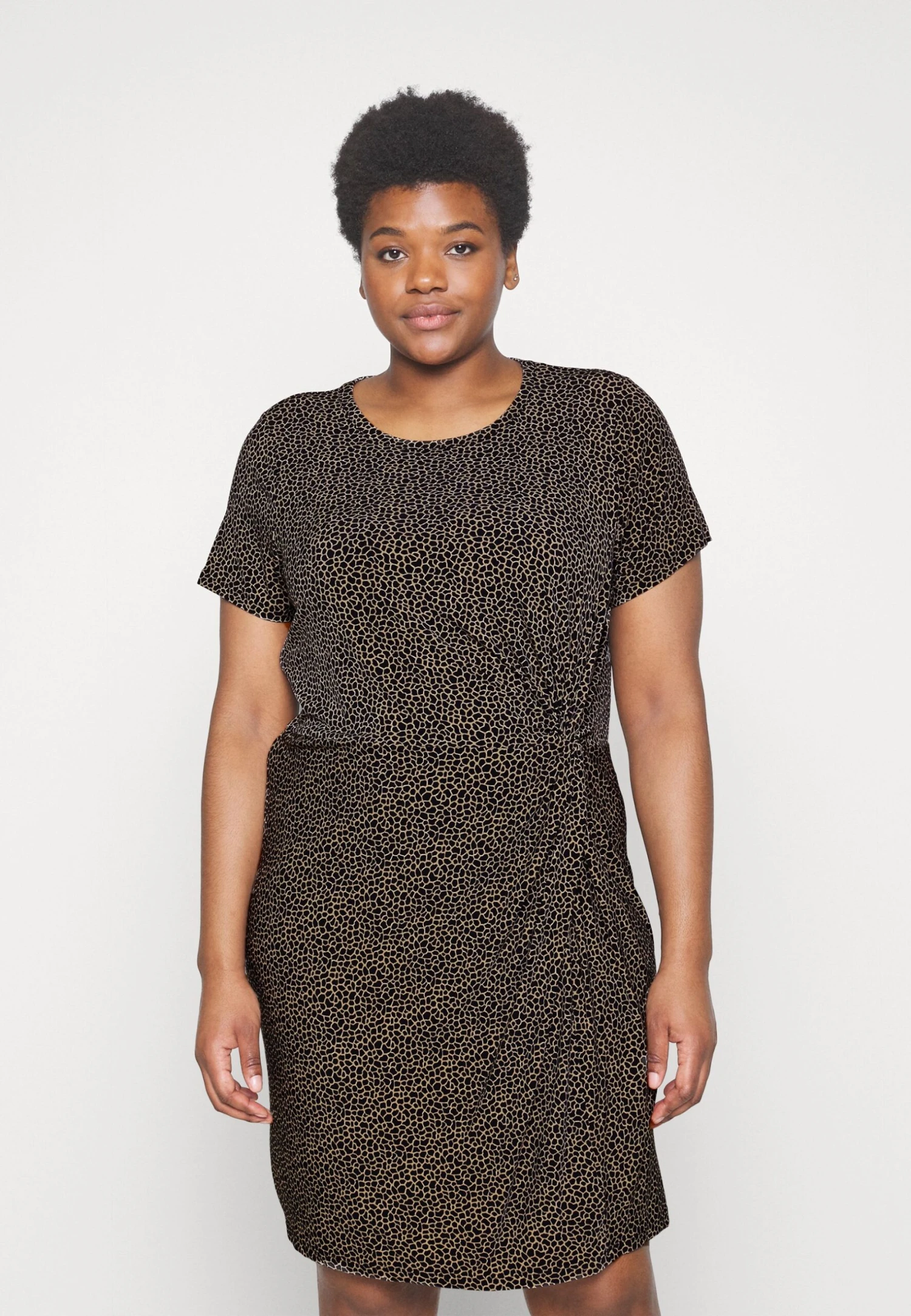 MICHAEL Michael Kors Twist Mini - Jersey Dress - Khaki 3 MICHAEL Michael Kors Twist Mini - Jersey Dress - Khaki