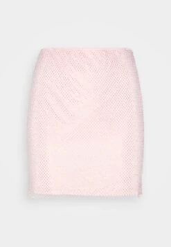 Gina Tricot Rhinestone Skirt - Mini Skirt - Pink -Pieces Shop 97ff16eb13474ee5be86e8eb9d178809