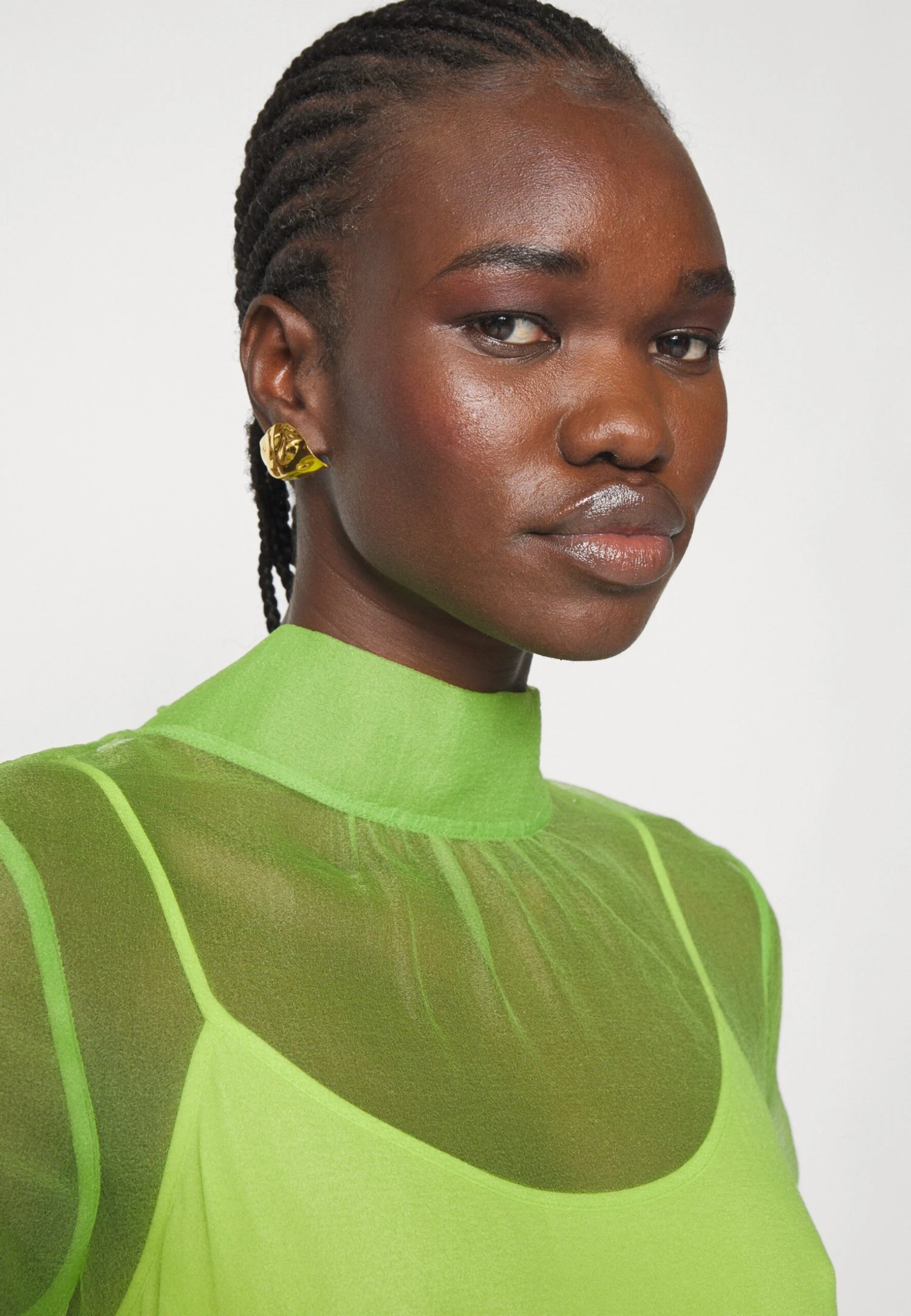 Staud Calluna Dress - Occasion Wear - Kiwi 9 Staud Calluna Dress - Occasion Wear - Kiwi - Image 7