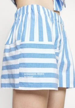 Designers Remix Standford - Shorts - Blue/White -Pieces Shop 9eed4f1368b44de3ad0b4f1053d58278