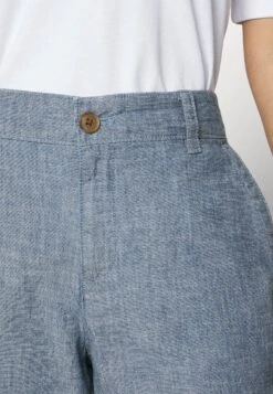 Bermuda - Shorts - Indigo Chambray -Pieces Shop 9fa29bc5ffec4a09b18ed74ab5d23e68