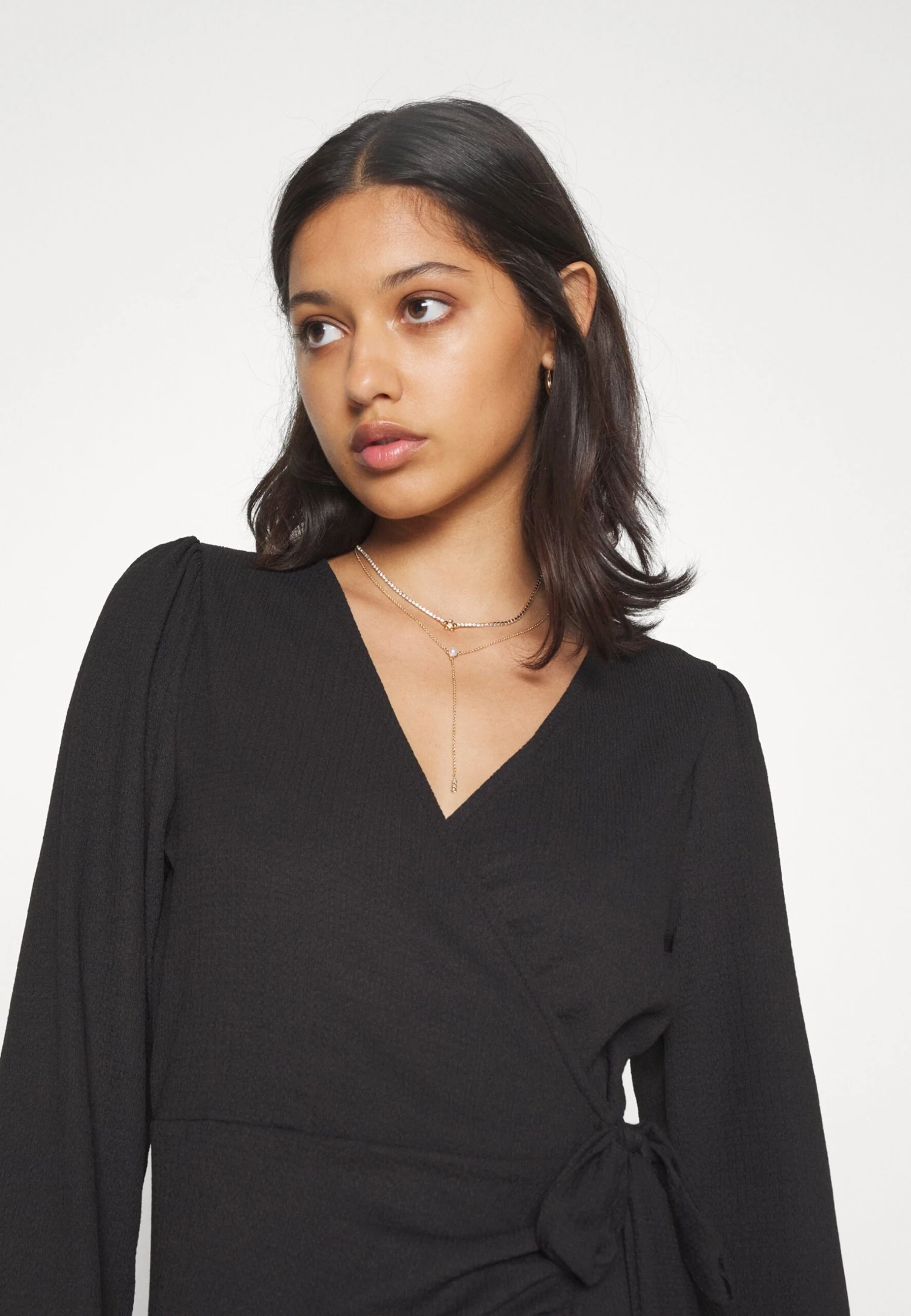 ONLY Onlmerle Wrap Midi Dress - Day Dress 8 ONLY Onlmerle Wrap Midi Dress - Day Dress - Image 6