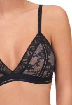 Passionata Olivia Wirefree Bra - Bikini Top - Black -Pieces Shop a400dcef44b749f6a3196d6fd96c5623