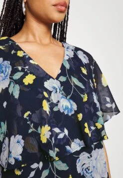 Virilla V-Neck Midi Dress - Occasion Wear - Navy Blazer -Pieces Shop a4459e5bbbdd443aba9c94affe752c54