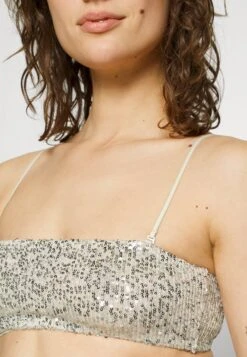 WEEKDAY Spark- Bustier - Sparkle/Rhinestones -Pieces Shop a524ea7d73a840a591e782984398630e