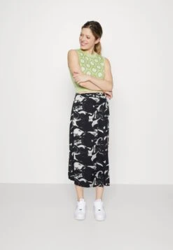 Monki A-Line Skirt - Marmor/Black -Pieces Shop a7f93210a97c479897998b30cc2ea580
