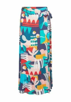 ESPRIT Wickel Mit Print - Wrap Skirt - Ink -Pieces Shop ac469442f2754b79ba98fd8fbc4b4be1