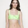 Amalfi Eyelet Balconette - Bikini Top - Lime -Pieces Shop ad56f8d285654d299af64a423dbbdf83
