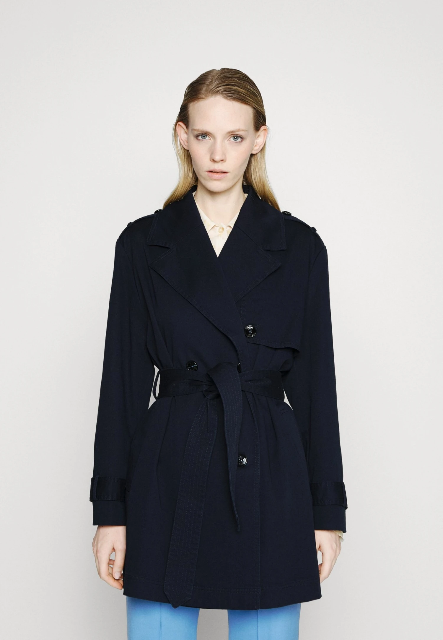 Boss Crinzy - Trenchcoat - Dark Blue 3 Boss Crinzy - Trenchcoat - Dark Blue
