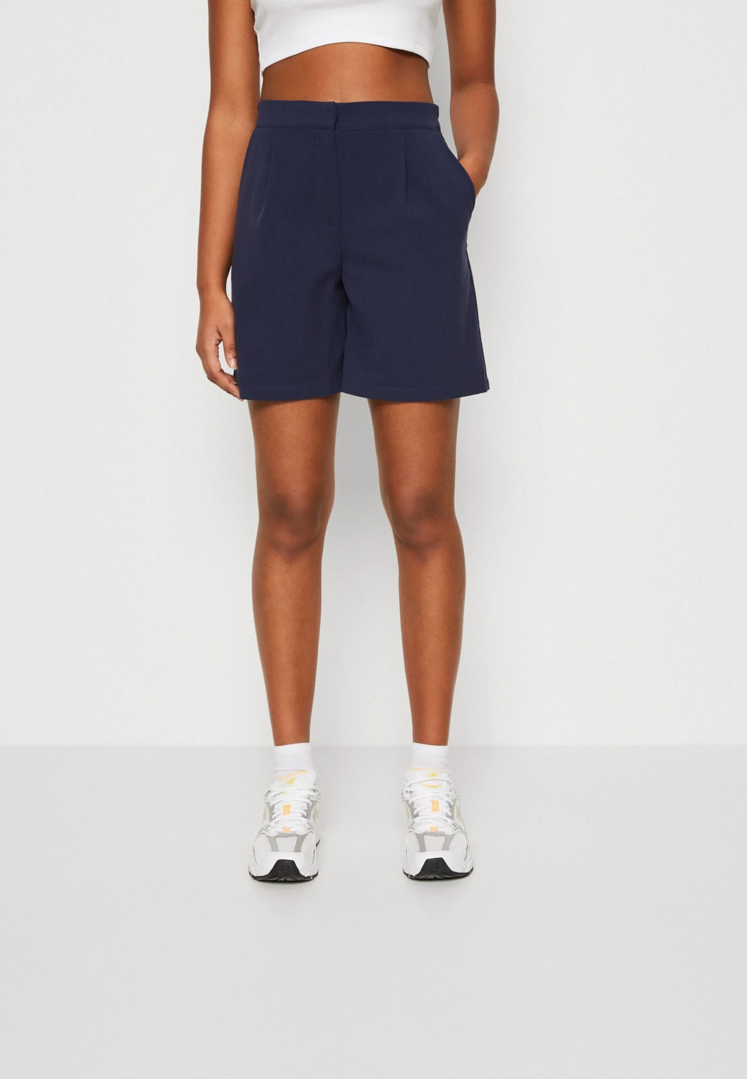 Yashelen - Shorts - Navy 3 Yashelen - Shorts - Navy