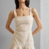 Alice + Olivia Kaidra Mini Dress - Day Dress - Natural/White -Pieces Shop b2caefdfaa644e64be073d28882082a1