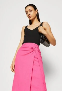 Anna Field Wrap Skirt - Pink -Pieces Shop b61a0819a3f8465fb066b57125b000e7