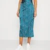 NEVER FULLY DRESSED Jaspre Skirt - Wrap Skirt - Teal