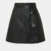NA-KD Belted Mini Skirt - Mini Skirt - Black