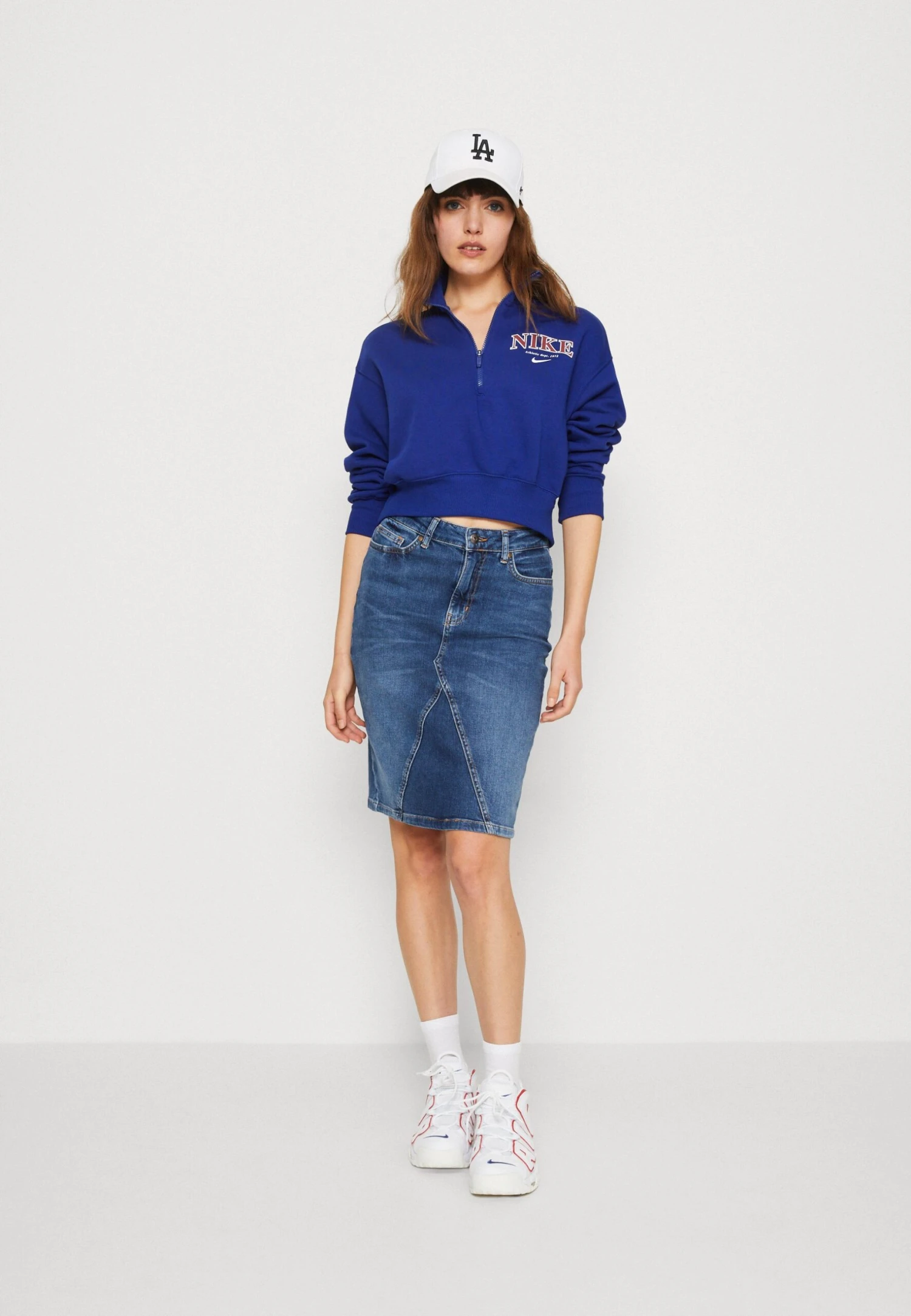 ONLY Onlnorma Pencil Skirt - Denim Skirt - Light Blue Denim 4 ONLY Onlnorma Pencil Skirt - Denim Skirt - Light Blue Denim - Image 2