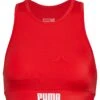 Puma Racerback Swim Top - Bikini Top - Red -Pieces Shop be7c5b32a43649a4871daef3e670e287
