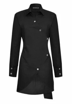 Asymmetric - Shirt Dress -Pieces Shop c069b83c97324eb88414ba00a133ed9f