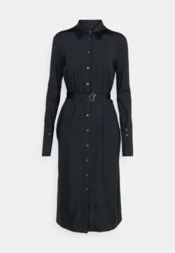 Patrizia Pepe Abito Dress - Shirt Dress - Black -Pieces Shop c296237d31794f159cfe3f321f8e8595