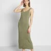Pieces Pckalli- Jersey Dress - Deep Lichen Green