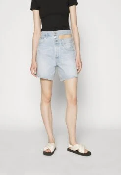 AGOLDE Broken Waistband- Denim Shorts - Attempt -Pieces Shop c4486faafcfd415ca7f8e9708964b758