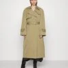 Trenchcoat - Light Green 2 Trenchcoat - Light Green -Pieces Shop c45618cbeb744cc198c34640f19771fe