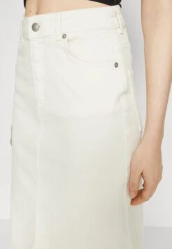 Selected Femme Slfvinnie Midi Skirt - Denim Skirt - Whisper White -Pieces Shop c585339a67394e4aadfe751c761e2d56