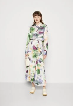 Hampton Drawstring Split- Maxi Skirt - Multicoloured -Pieces Shop c5f5673e96df4c00a426c863bb4e7279