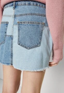 COTTON ON Patchwork Low Rise Mini Skirt - Denim Skirt - Blue -Pieces Shop c6362c4cbc1e4c4b86ed03b7967f596a