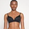 ESPRIT Shiny Block The Soft Fit Wireless Padded Bra - Triangle Bra - Black
