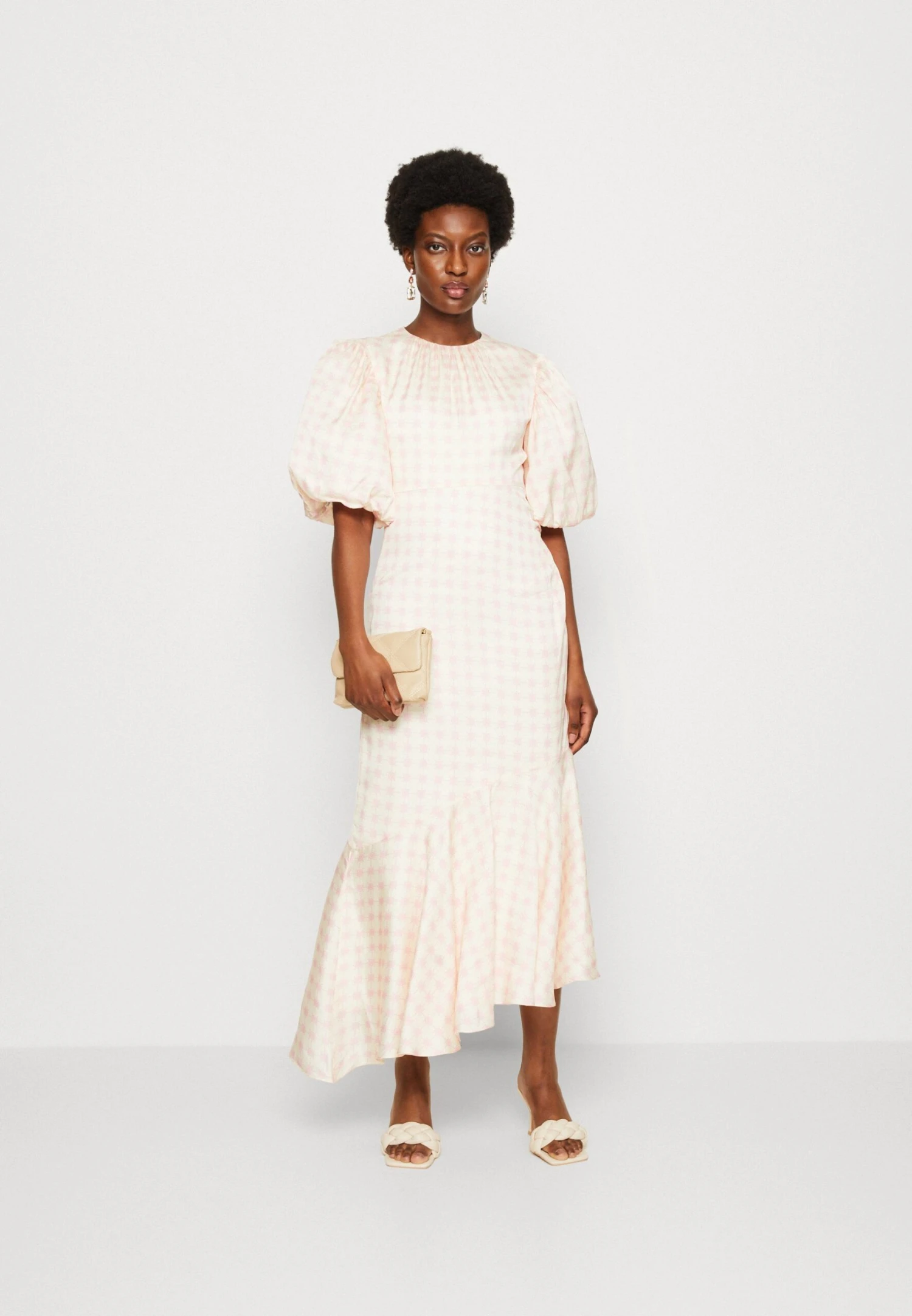 By Malina Eira Dress French Ditsy - Occasion Wear - Pink 4 By Malina Eira Dress French Ditsy - Occasion Wear - Pink - Image 2