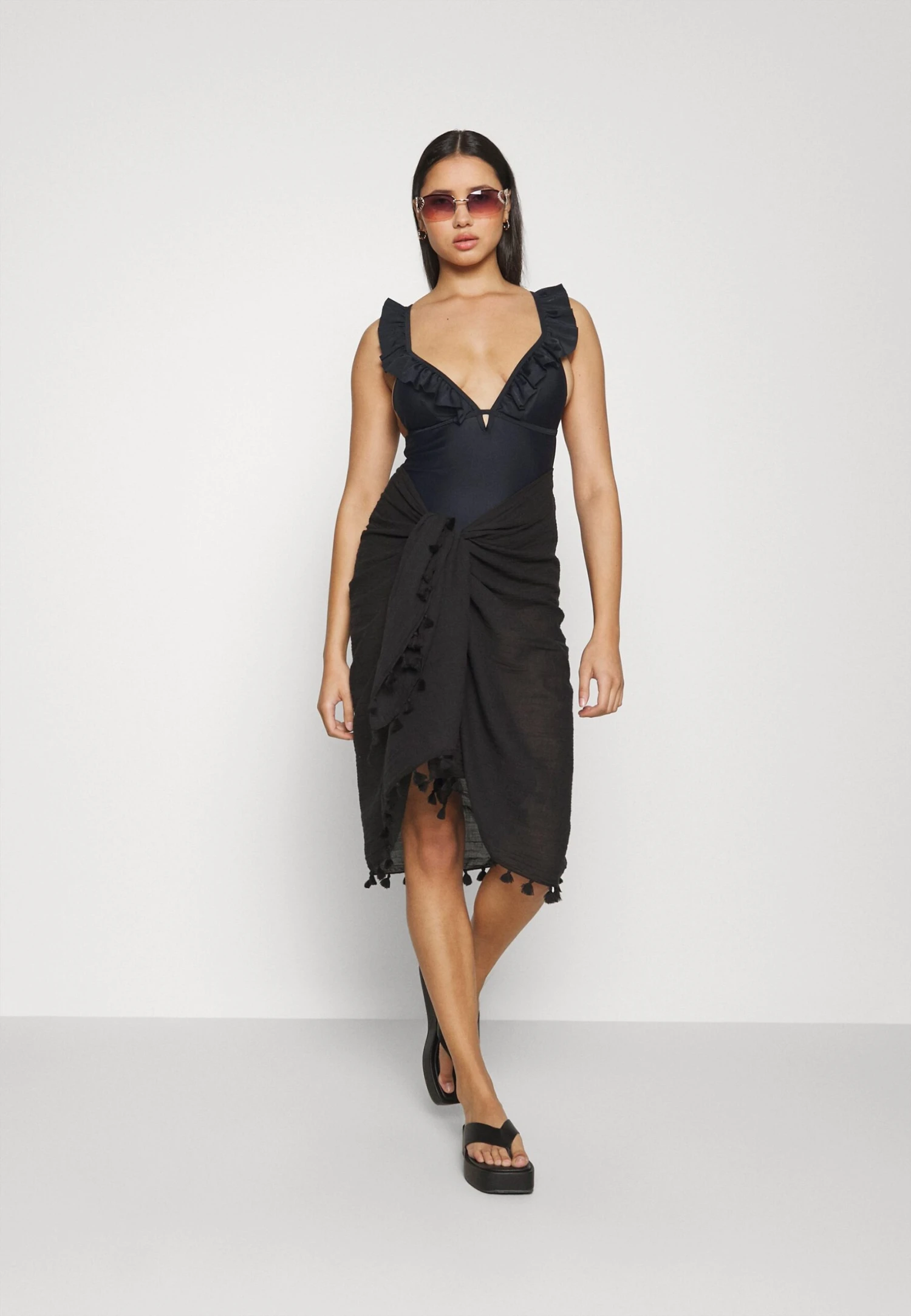 Pieces Pcbada Swimsuit - Swimsuit - Black 4 Pieces Pcbada Swimsuit - Swimsuit - Black - Image 2