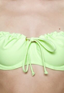 Amalfi Eyelet Balconette - Bikini Top - Lime -Pieces Shop ca15fc5ce5f14d4484c596b8689a4cd1
